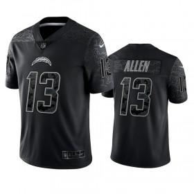 Camiseta Hombre NFL Los Angeles Chargers Keenan Allen 13 Negro Reflective Limited